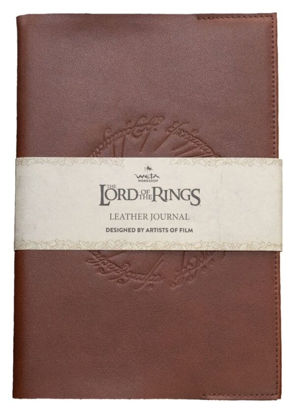 Lord of the Rings Notebook Middle-earth Leather 23 cm