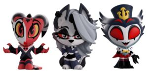 Helluva Boss Mini Tooz Mini Figuras 3-Pack Blitzo, Loona & Stolas