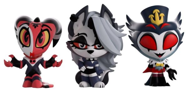 Helluva Boss Mini Tooz Mini Figuras 3-Pack Blitzo, Loona & Stolas