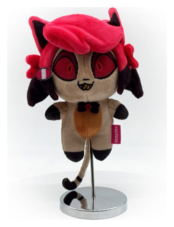Hazbin Hotel Kulcstartó Plüss Alastor Kitty 13 cm