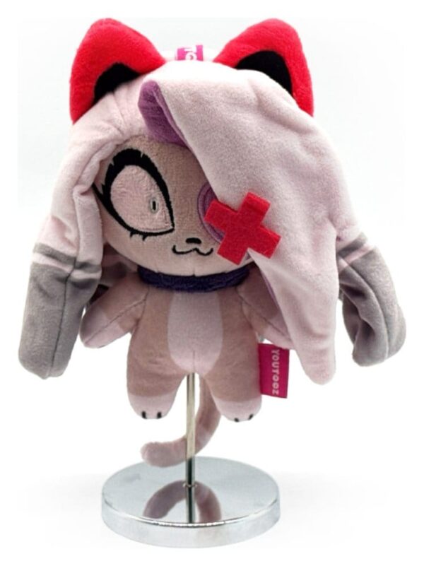 Hazbin Hotel Kulcstartó Plüss Vaggie Kitty 13 cm