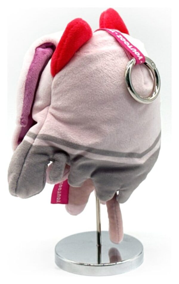 Hazbin Hotel Kulcstartó Plüss Vaggie Kitty 13 cm