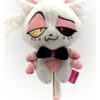 Hazbin Hotel Kulcstartó Plüss Angel Dust Kitty 13 cm