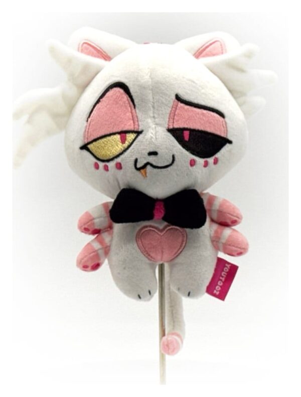 Hazbin Hotel Kulcstartó Plüss Angel Dust Kitty 13 cm