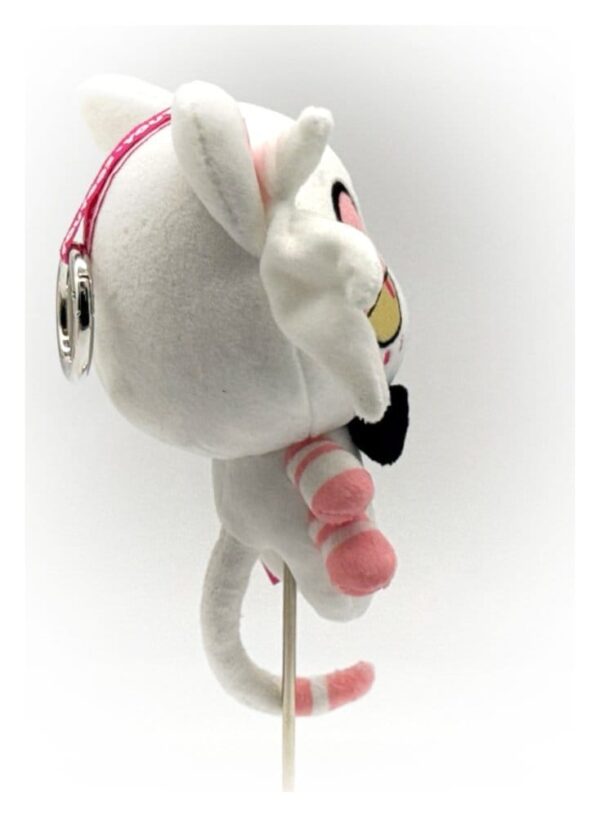 Hazbin Hotel Kulcstartó Plüss Angel Dust Kitty 13 cm
