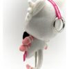Hazbin Hotel Kulcstartó Plüss Angel Dust Kitty 13 cm