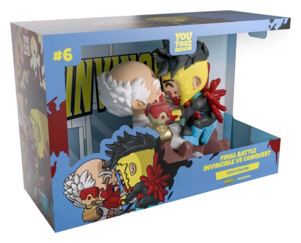 Invincible Vinyl Figura Final Battle Invincible vs Conquest 12 cm