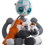 The Wild Robot Vinyl Figura The Wild Robot 9 cm