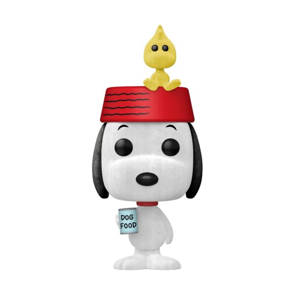 Funko POP! Peanuts - Snoopy with Woodstock (Flocked) (Special Edition) (2096)