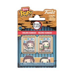 Funko Bitty POP! Demon Slayer - Tanjiro Kamado & Nezuko Kamado