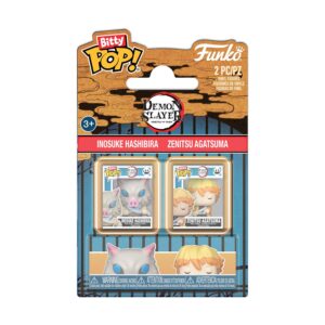 Funko Bitty POP! Demon Slayer - Inosuke Hashibira & Zenitsu Agatsuma