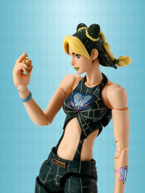 JoJo's Bizarre Adventure S.H.Figuarts Akció Figura Jolyne Cujoh 16 cm