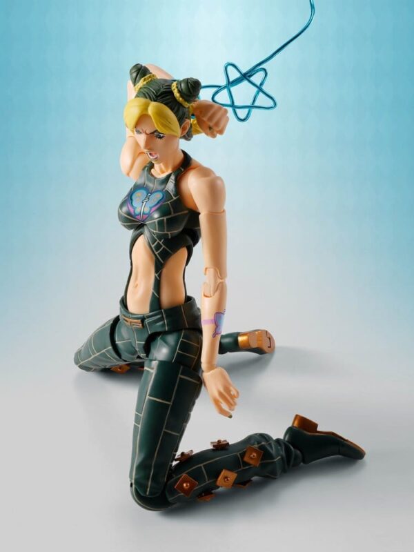 JoJo's Bizarre Adventure S.H.Figuarts Akció Figura Jolyne Cujoh 16 cm