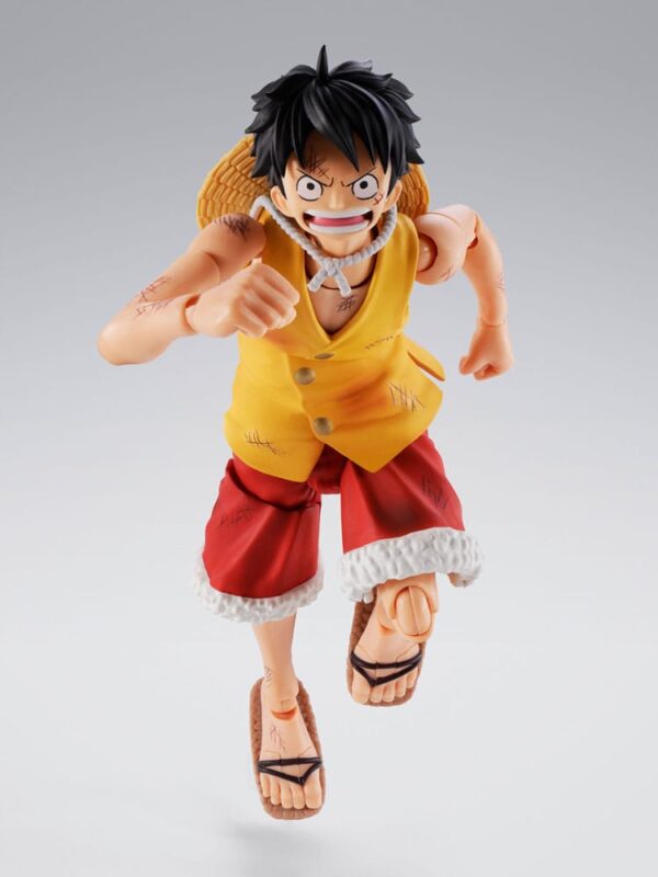 One Piece S.H.Figuarts Akció Figura Monkey D. Luffy Marineford 15 cm