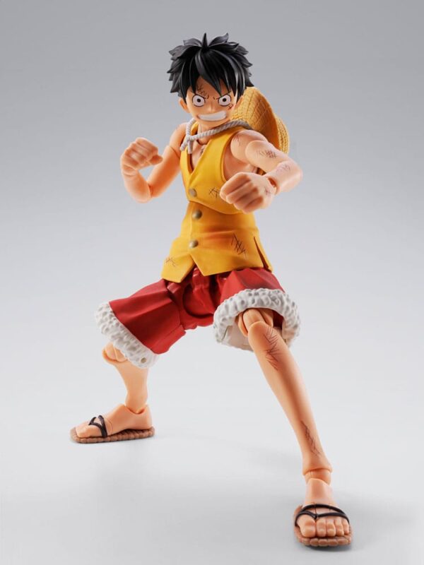 One Piece S.H.Figuarts Akció Figura Monkey D. Luffy Marineford 15 cm