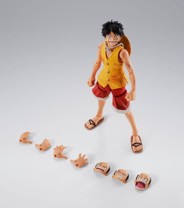 One Piece S.H.Figuarts Akció Figura Monkey D. Luffy Marineford 15 cm