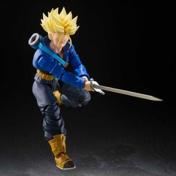Dragon Ball Z S.H. Figuarts Akció Figura Super Saiyan Trunks The Boy from the Future 14 cm