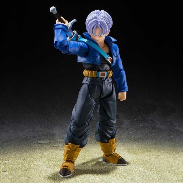 Dragon Ball Z S.H. Figuarts Akció Figura Super Saiyan Trunks The Boy from the Future 14 cm