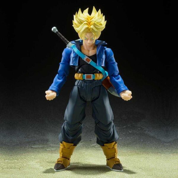 Dragon Ball Z S.H. Figuarts Akció Figura Super Saiyan Trunks The Boy from the Future 14 cm