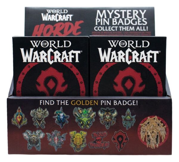 World of Warcraft Mystery Kitűzős Horde Blind Box Display (12)