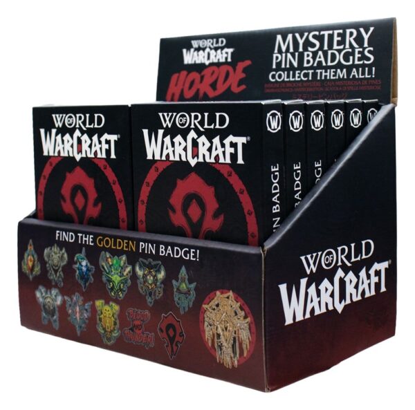 World of Warcraft Mystery Kitűzős Horde Blind Box Display (12)