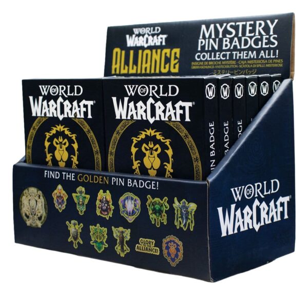World of Warcraft Alliance Kitűzős Blind Box Display (12)