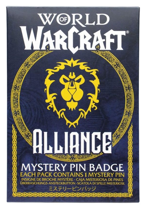 World of Warcraft Alliance Kitűzős Blind Box Display (12)