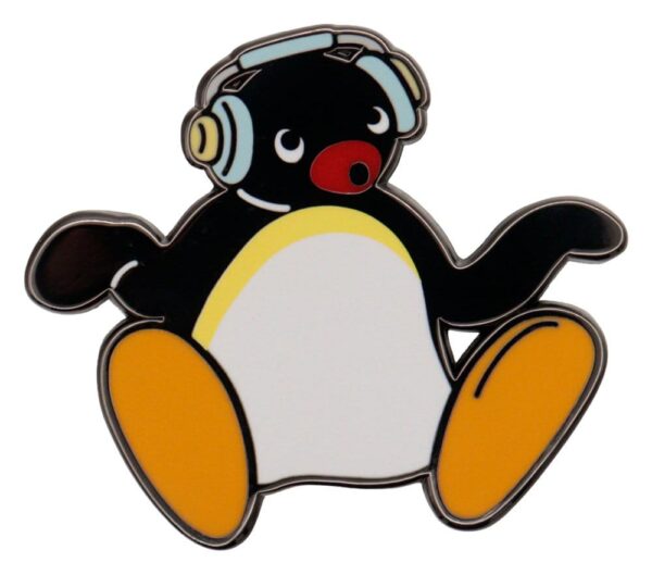 Pingu Kitűző Headphones Limited Edition