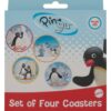 Pingu Coaster 4-Pack