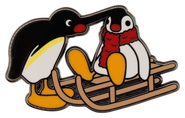 Pingu Mystery Kitűzős Blind Box Display (12)