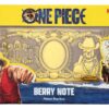 One Piece Replika 10,000 World Berry Metal Banknote 6 x 15 cm