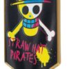 One Piece Replika Straw Hat Pirates Metal Banner 11 x 6 cm