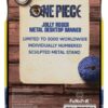 One Piece Replika Straw Hat Pirates Metal Banner 11 x 6 cm