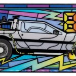 Back to the Future Ingot Stained Glass-Style Limited Edition