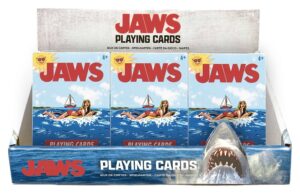 Jaws Playing Cards Display (12 Packs)