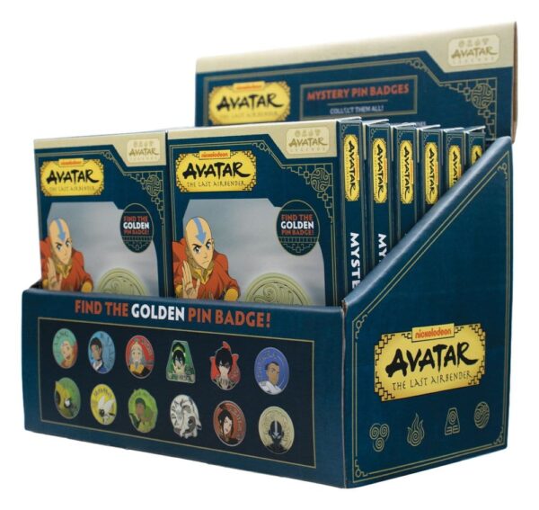 Avatar: The Last Airbender Mystery Kitűzős Blind Box Display (12)