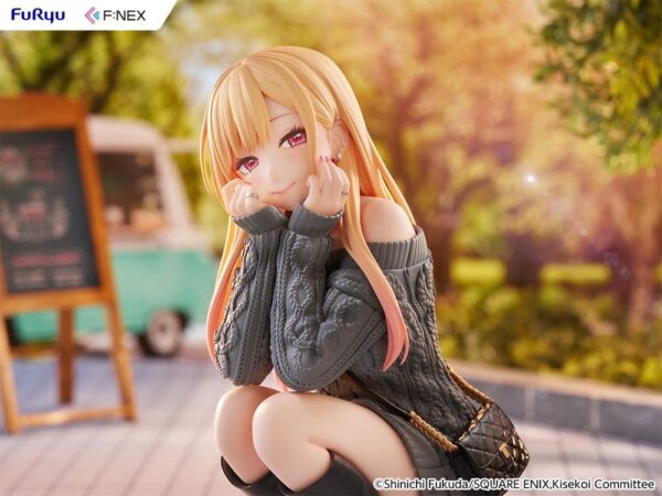 My Dress-Up Darling F:NEX PVC Figura 1/6 Marin Kitagawa knit Ver. 16 cm