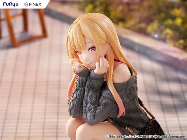 My Dress-Up Darling F:NEX PVC Figura 1/6 Marin Kitagawa knit Ver. 16 cm