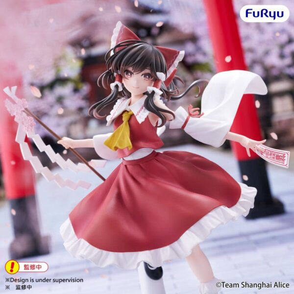 Touhou Project Muchute PVC Figura Reimu Hakurei 19 cm