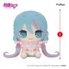 Hatsune Miku Kyurumaru Big Plüss Figura Rabbit Ear Hood Pajama 28 cm