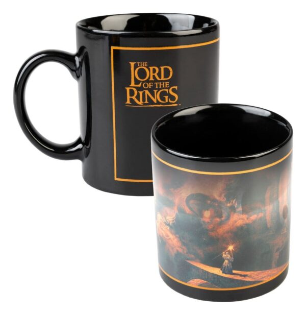 Lord of the Rings Balrog vs Gandalf Hőreváltozó Bögre