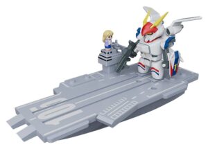 Metal Armor Dragonar Brickroid Akció Figura Dragonar-1 (Opening Ver.) & Carrier Set 5 cm