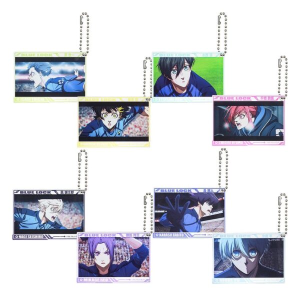 Blue Lock Acrylic Kulcstartós Blind Box Assortment (8)