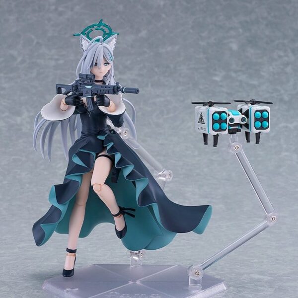 Blue Archive Figma Akció Figura Shiroko*Terror 15 cm
