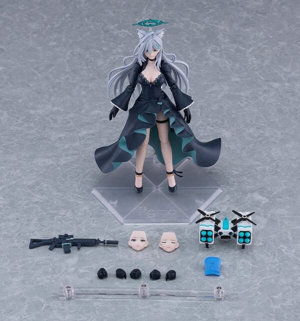 Blue Archive Figma Akció Figura Shiroko*Terror 15 cm