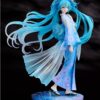 Character Vocal Series 01: Hatsune Miku PVC Figura 1/7 Music & Fire Works Ver. 23 cm