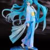 Character Vocal Series 01: Hatsune Miku PVC Figura 1/7 Music & Fire Works Ver. 23 cm