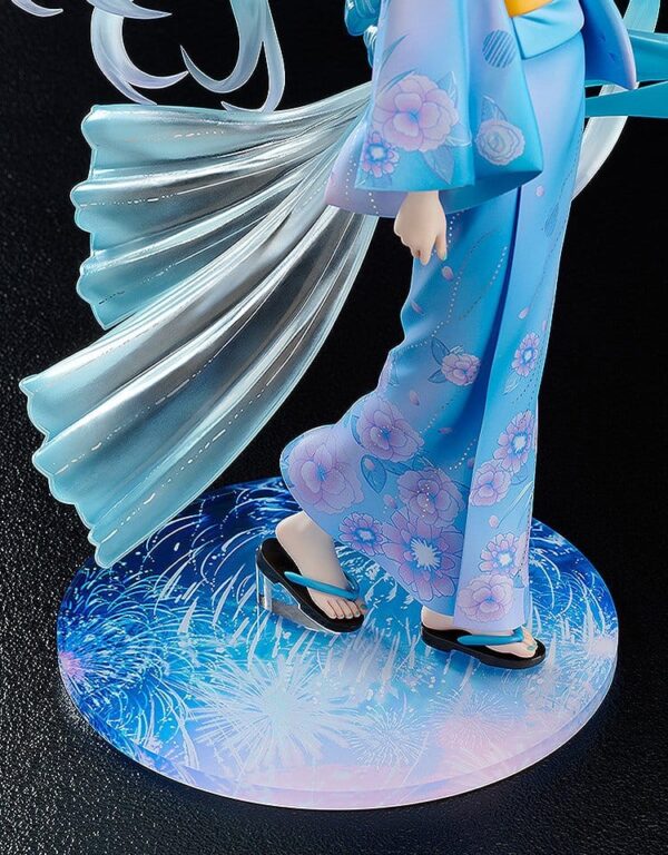 Character Vocal Series 01: Hatsune Miku PVC Figura 1/7 Music & Fire Works Ver. 23 cm
