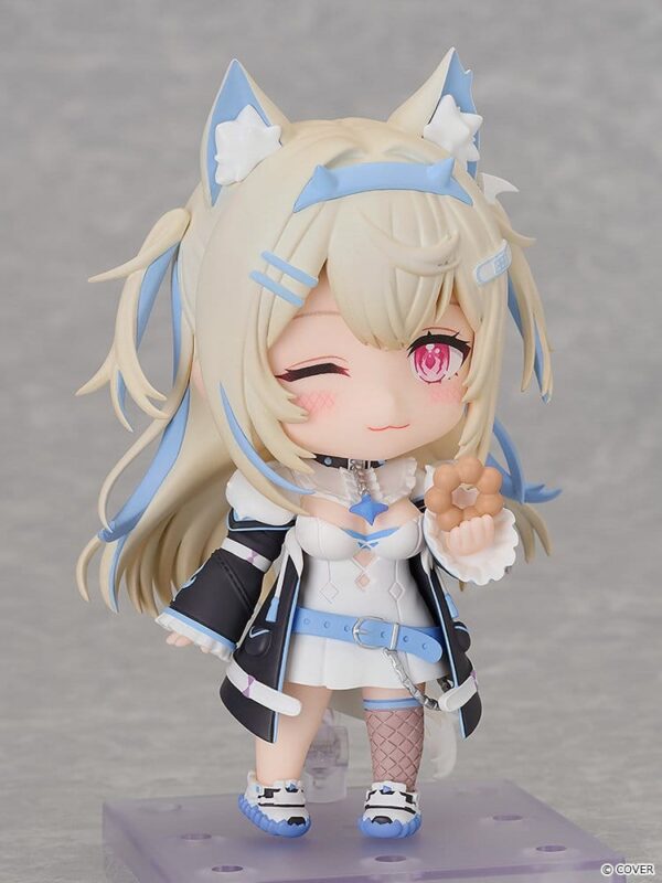 Hololive Production Nendoroid Akció Figura Fuwawa Abyssgard 10 cm