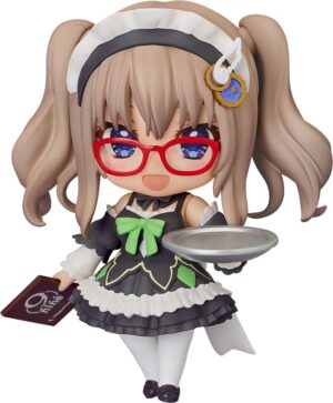 9-nine- Ruler´s Crown Nendoroid Akció Figura Miyako Kujo: Maid Ver. 10 cm